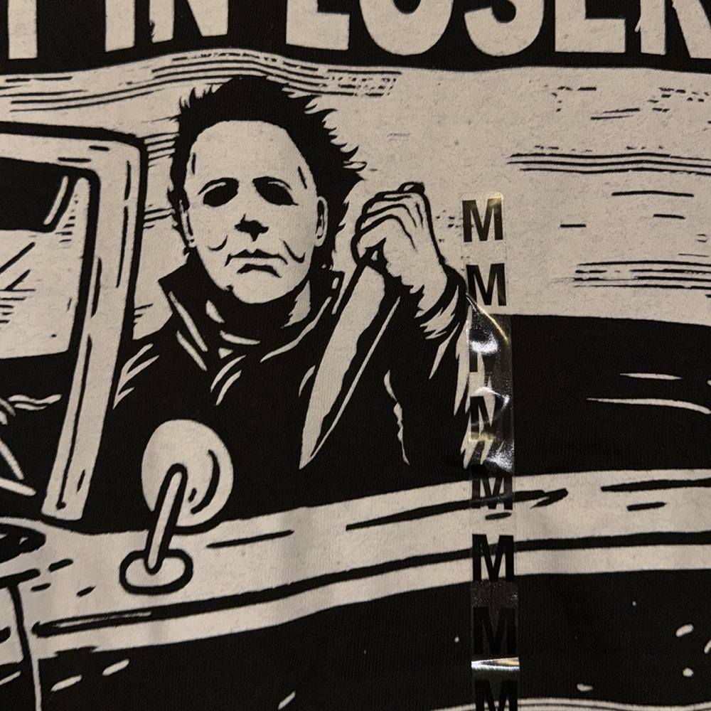 Going Slashing Michael Myers T Shirt - Halloween - Picture 3 of 5